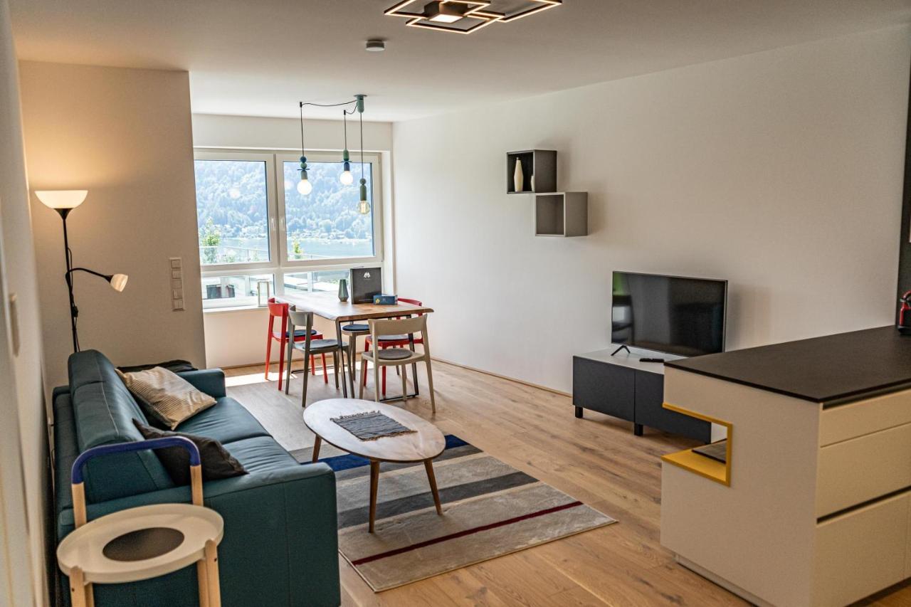 Top 5 Alpe Maritima - Traumhafte Ferienwohnung Mit Seeblick Und Bergkulisse Am Ossiacher See 安嫩海姆 外观 照片